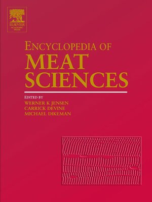 cover image of Encyclopedia of Meat Sciences, Volumes 1-3